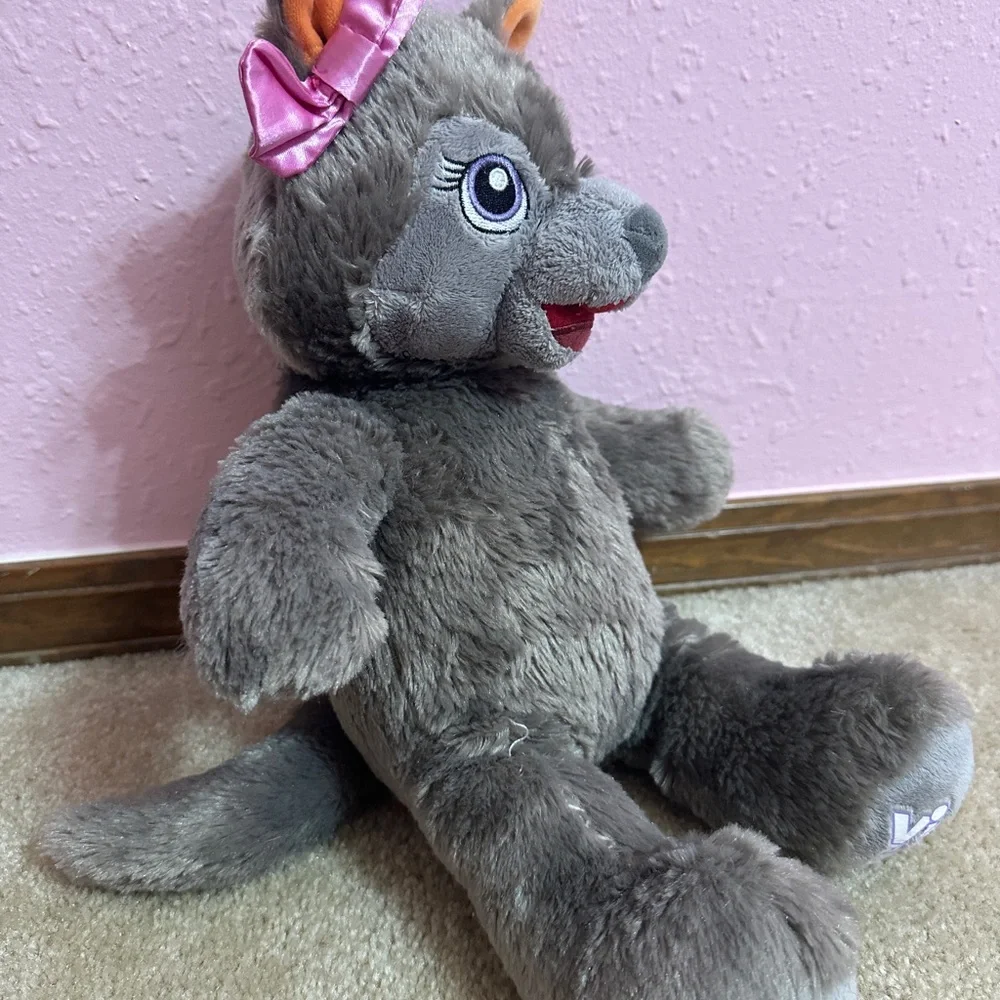 Build A Bear Great Wolf Lodge Gray Violet the Wolf 16